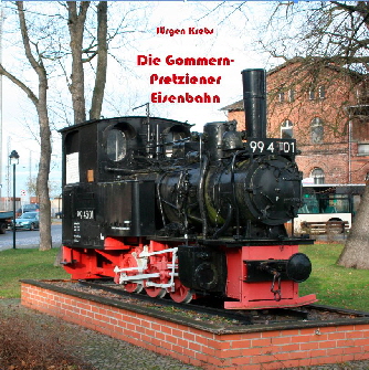 Titelseite Broschüre "Die Gommern-Pretziener Eisenbahn"